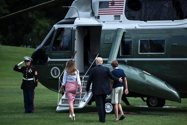 <p>Сімейство Трамп. Фото: AFP</p>