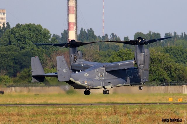 Bell V-22 Osprey в Одессе. Фото: dumskaya.net