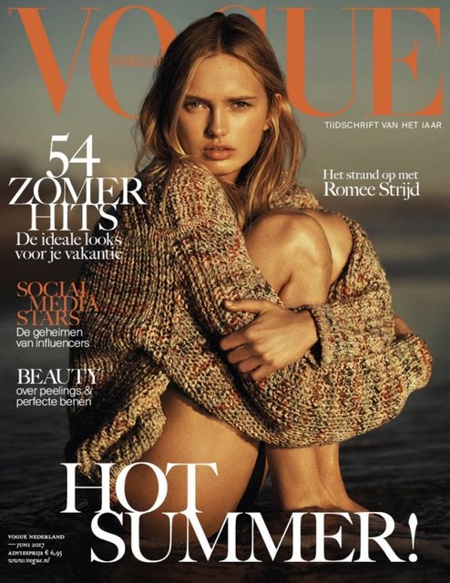 Роми Стрейд снялась для Vogue Netherlands 2017