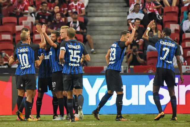 "Интер" – "Бавария" – 2:0. Фото AFP