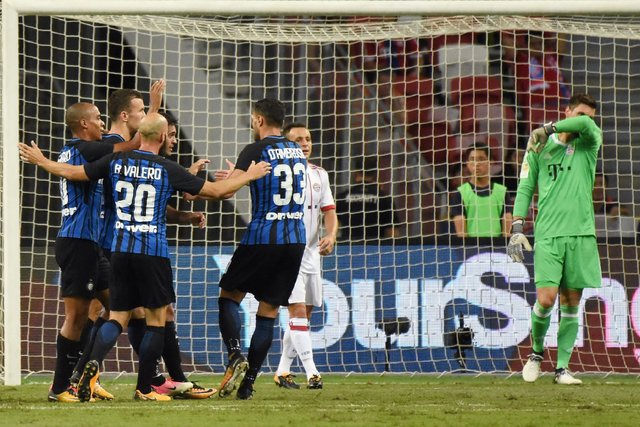 "Интер" – "Бавария" – 2:0. Фото AFP