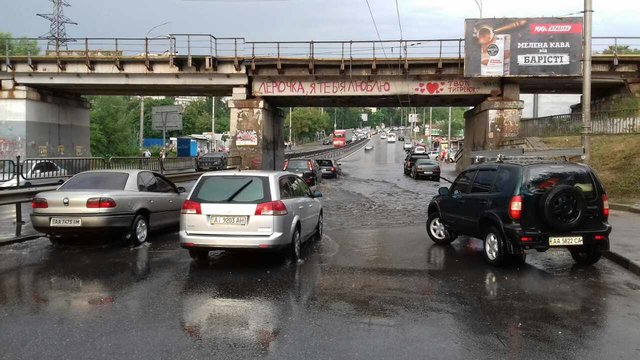 <p>Фоторепортаж із затоплених вулиць<br /><br /></p> | Фото: Влад Антонов