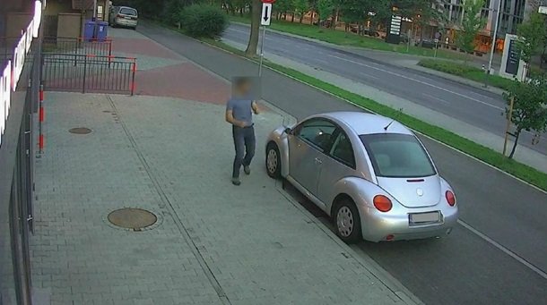 <p>У Польщі п'яний росіянин розгромив майже 40 авто, фото rmf24.pl</p>