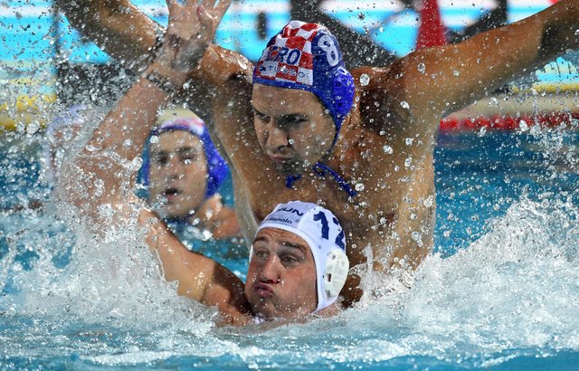 Хорватские ватерполисты выиграли чемпионат мира. Фото AFP