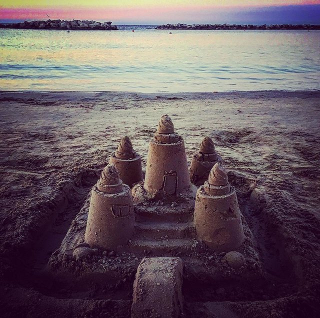 Песчаные шедевры. Фото: Instagram