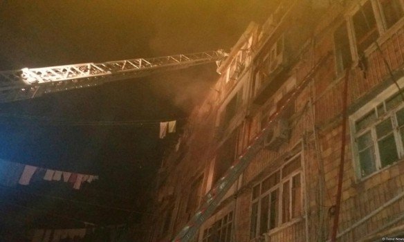 В Азербайджане прогремел взрыв в общежитии,  фото: Trend