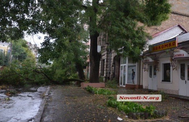 Непогода в Николаеве, фото novosti-n.org