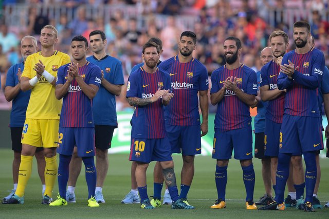 "Барселона" – "Шапекоэнсе" – 5:0. Фото AFP