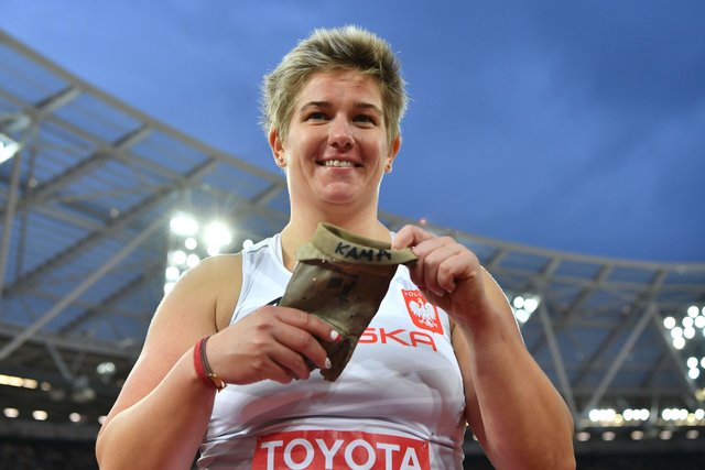 Анита Влодарчик в третий раз выиграла чемпионат мира. Фото AFP