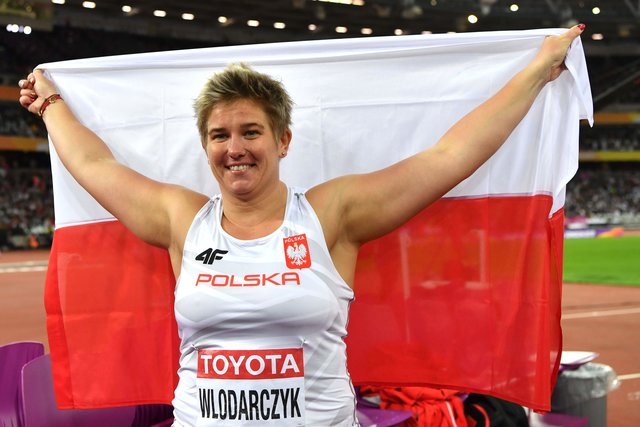 <p>Аніта Влодарчик втретє виграла чемпіонат світу. фото AFP</p>