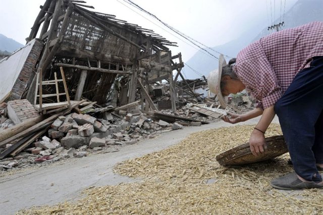 <p>Жахливий землетрус у Китаї: Фото: news.xinhuanet.com, AFP</p>