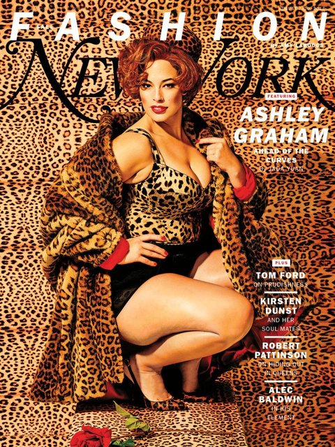 Эшли Грэм снялась для журнала New York