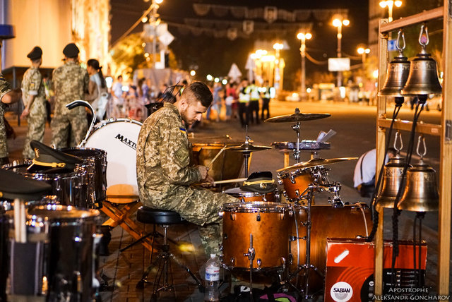 Репетиция парада в Киеве. Фото: А.Гончаров, "Апостроф"