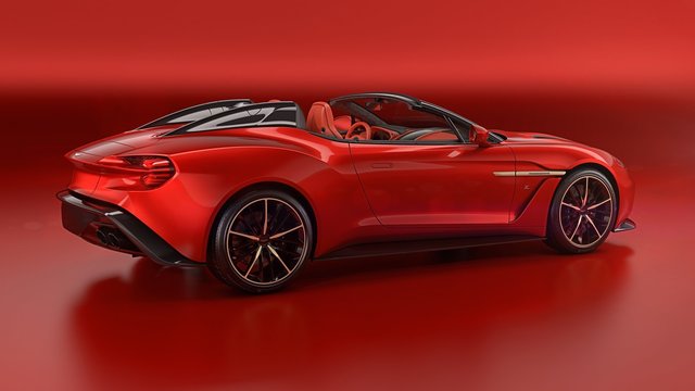 <p>Aston Martin Vanquish Zagato Speedster</p>