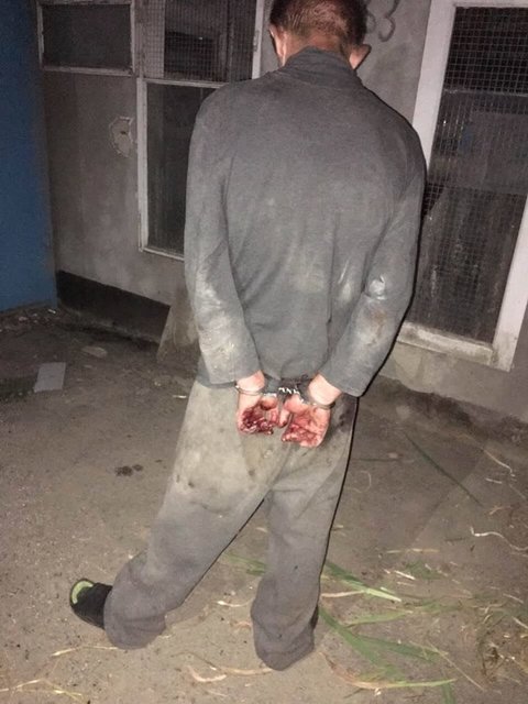 На месте убийства. Фото: полиция Одесской области