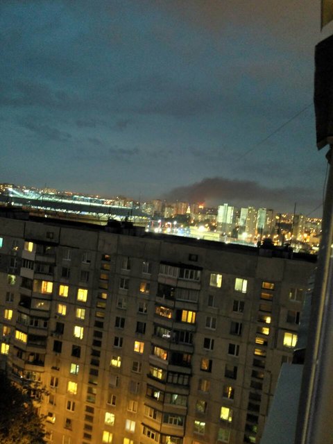 Пожар в Харькове: Фото: соцсети, ГородХ, П. Пахоменко