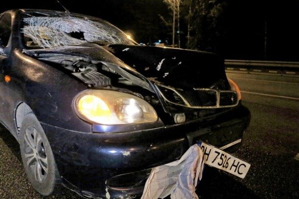 Женщина погибла под колесами авто. Фото: fakty.ua