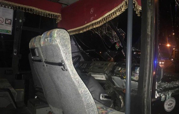 ДТП с участием автобуса произошло в Одессе, фото  facebook.com/gunp.odessa