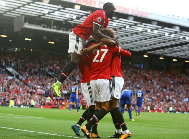 <p>"Манчестер Юнайтед" &ndash; "Лестер" &ndash; 2:0. Фото AFP</p>