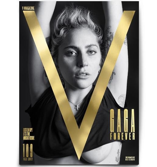 <p>Леді Гага в V magazine. Фото: instagram.com/ladygaga</p>