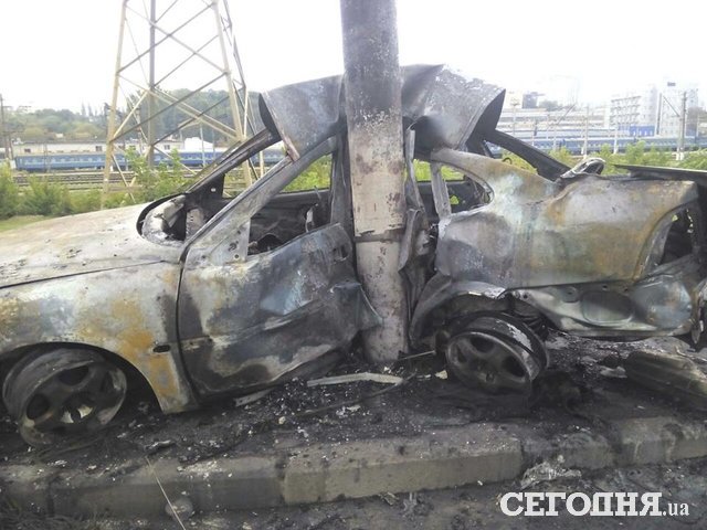 Жуткая авария произошла на Саперно-Слободской. Фото: Кирилл