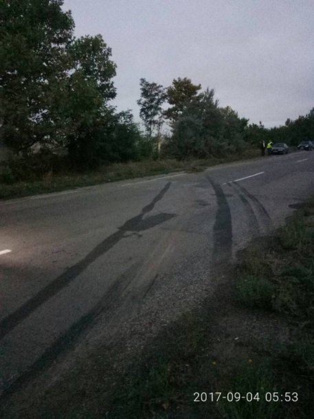 В Николаевской области перевернулся автобус, фото Нацполиция Украины