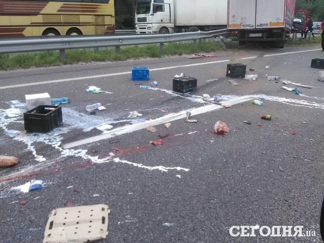 В Киеве взорвалось авто