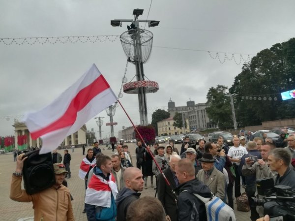 В Минске прошла акция протеста, фото "Белорусский партизан"