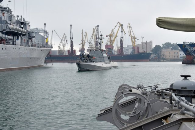 Катера ВМС Украины. Фото: Олег Чубук