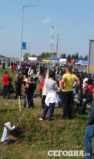 Как на украинской границе ждали Саакашвили. Фото: Т.Самотый/Сегодня
