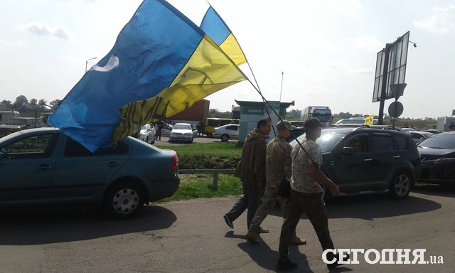 <p>Як на українському кордоні чекали Саакашвілі, фото Т.Самотий / Сегодня</p>