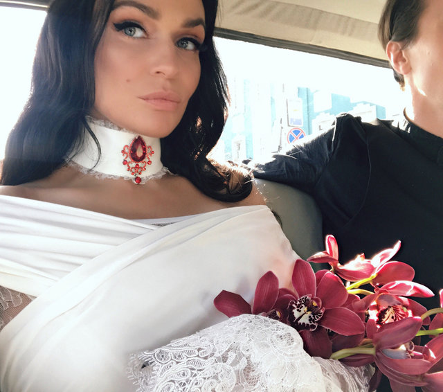 Свадьба Алены Водонаевой. Фото: instagram.com/alenavodonaeva
