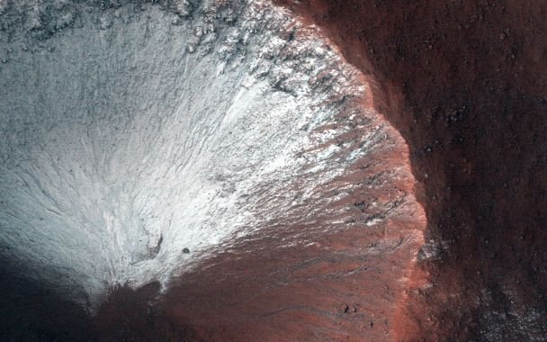 Ученые продолжают искать воду на планете, фото NASA