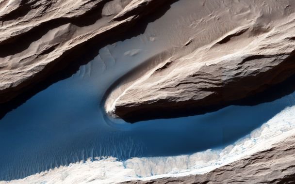 <p>Вчені продовжують шукати воду на планеті, фото NASA</p>