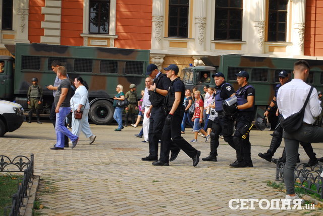 <p>Мітинг в Одесі. Фото: Поліна Мординська, "Сегодня"</p>