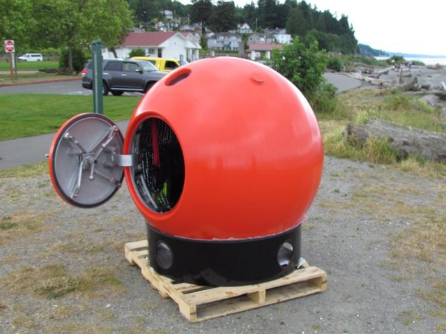 Спасательная капсула, выдерживающая удар цунами. Фото из открытых источников