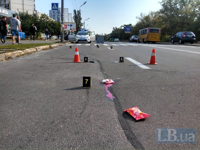 <p>Смертельна ДТП сталася на вулиці Малишка.&nbsp;Фото: lb.ua</p>