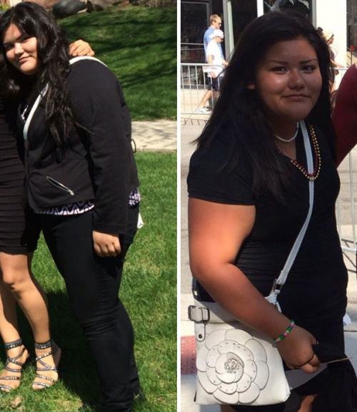 <p>Дівчина втратила 36 кг за 2 роки. Фото: соцмережі</p>