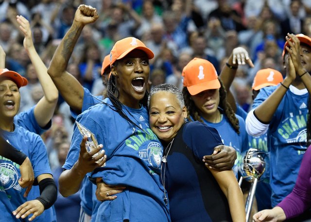 Финал женской НБА. Фото AFP