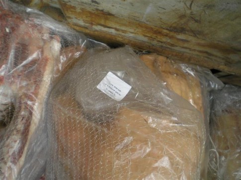 Протухшее мясо не попало на одесские рынки, фото пресс-центр Госпогранслужбы