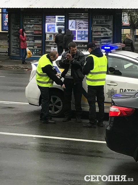 Пьяный мужчина сбил пешехода