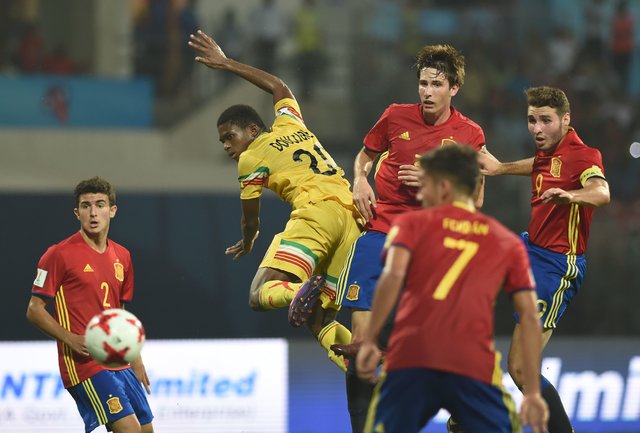Испания U17 0 Мали U17 – 3:1. Фото AFP