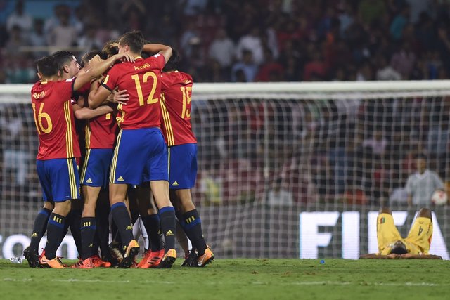 Испания U17 0 Мали U17 – 3:1. Фото AFP