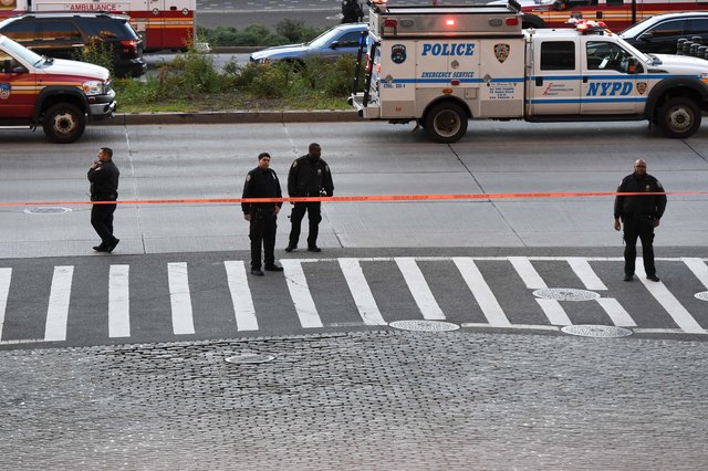 <p>Наїзд на людей на Манхеттені: вісім загиблих, фото AFP</p>