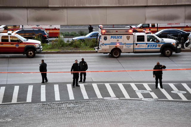 <p>Наїзд на людей на Манхеттені: вісім загиблих, фото AFP</p>