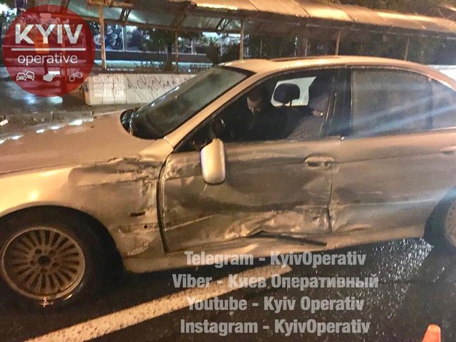 <p>Після аварії в лікарню ніхто не потрапив. Фото: facebook.com/KyivOperativ</p>