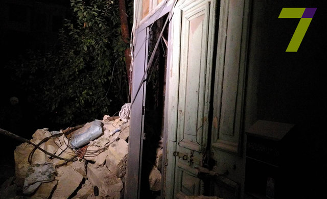 В Одессе частично обвалился жилой дом