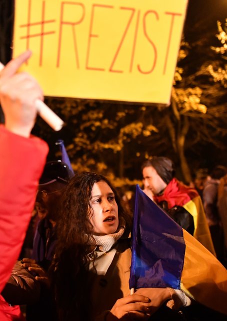 <p>Румуни протестують проти податкової реформи, фото AFP</p>