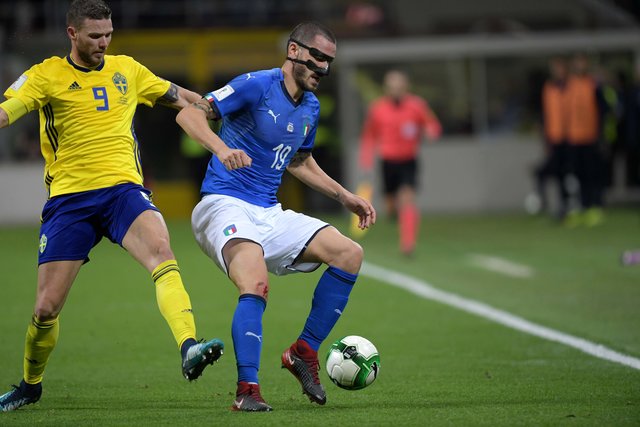 <p>Італія – Швеція – 0:0. Фото AFP</p>