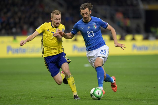 Италия – Швеция – 0:0. Фото AFP